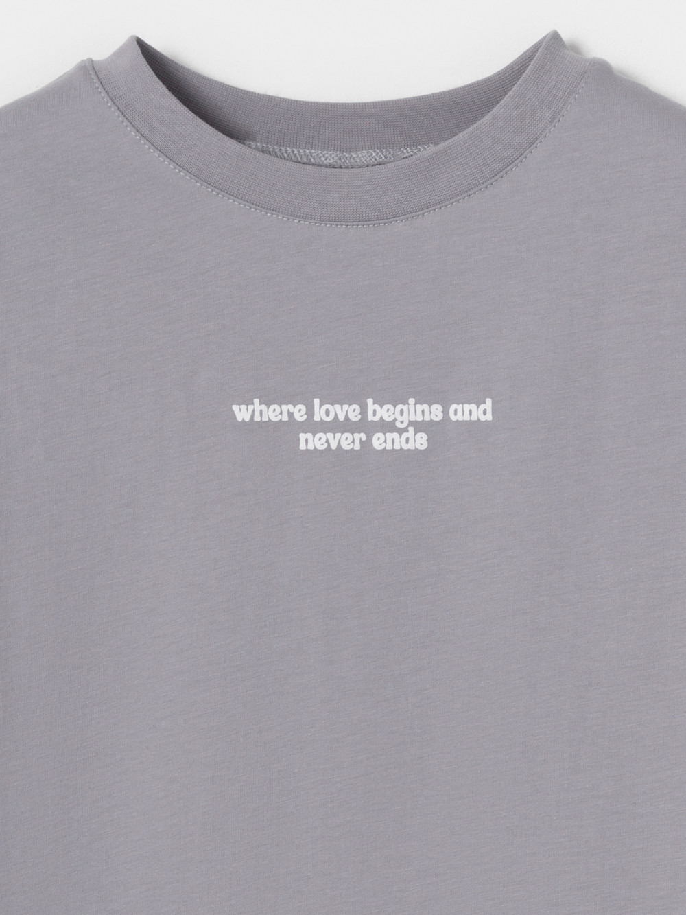 Футболка для девочки, артикул: МП 303090, цвет: серый, фото 2