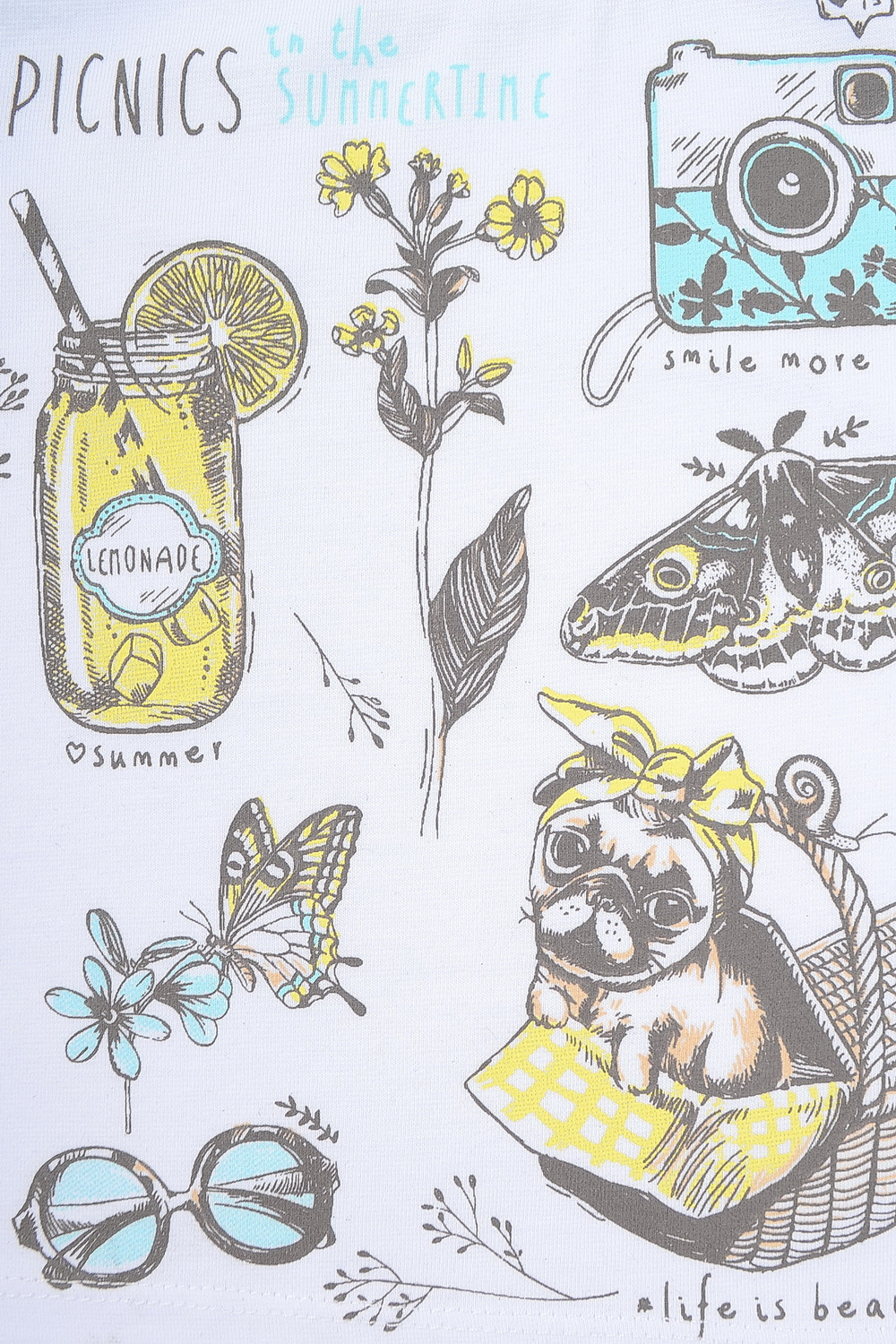 Футболка для девочки, артикул: К 301593, цвет: белый, фото 2