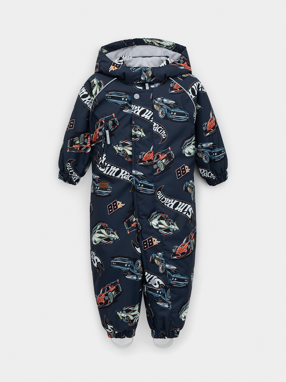 Комбинезоны утепленные для мальчика, артикул: ВК 60085/н/78 Ал, цвет: темно-серый, фото 2