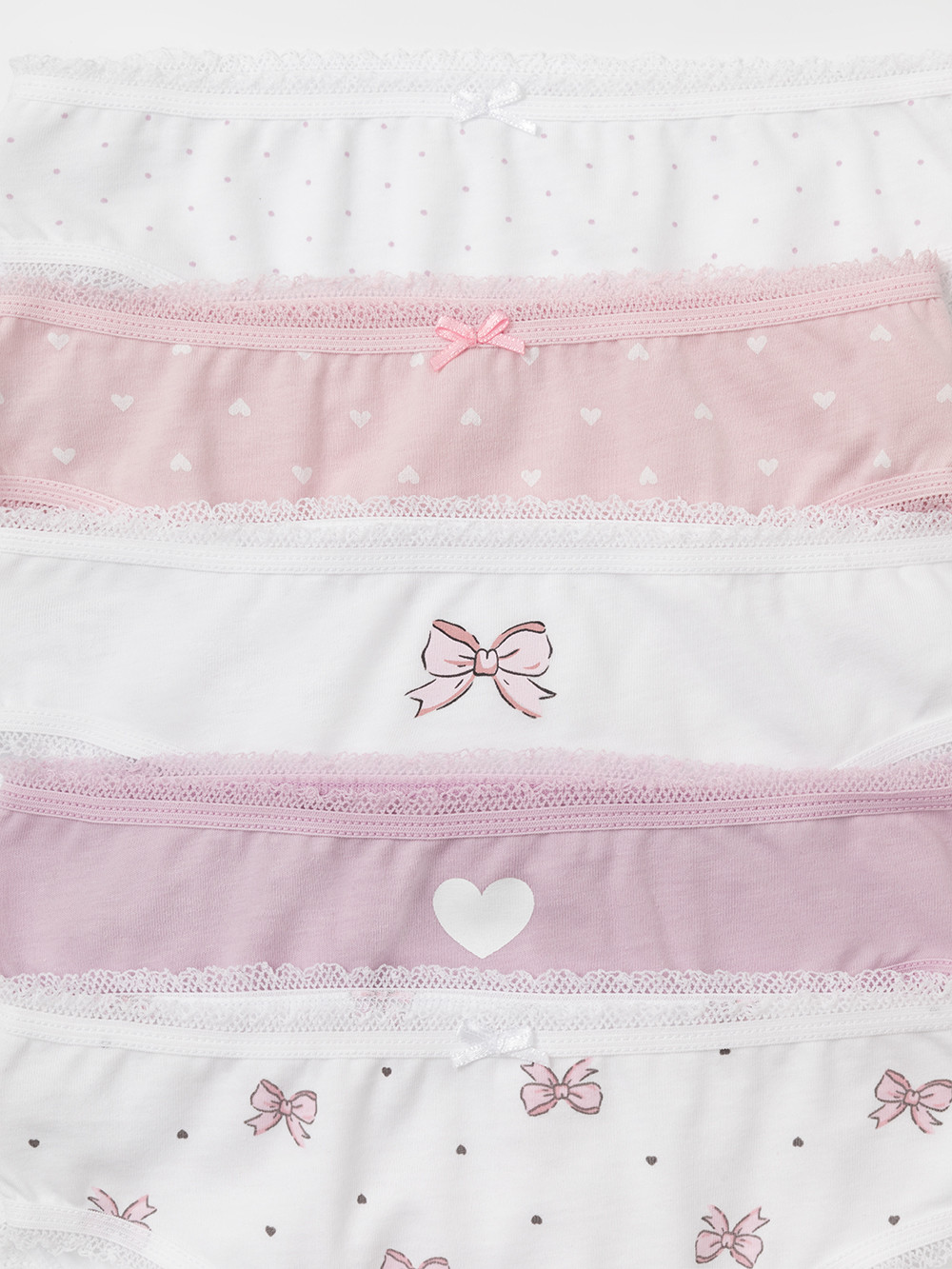 Трусы для девочки, артикул: МП 1931-5уп, цвет: белый, фото 2