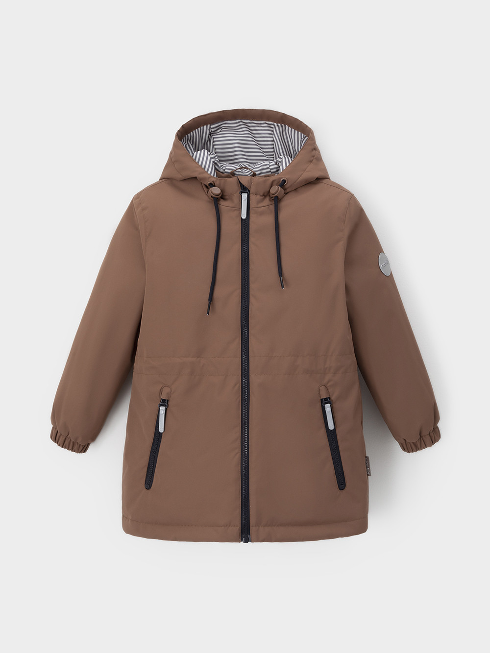 Куртки для мальчика, артикул: ВК 30163/1 УЗГ, цвет: коричневый, фото 2