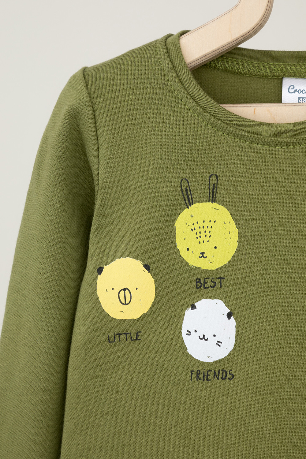 Джемпер для новорожденных, артикул: КП 300869, цвет: зеленый, фото 2