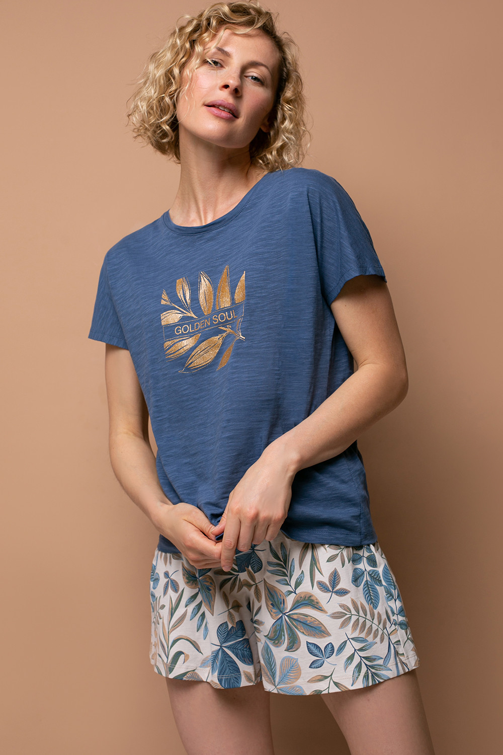 Комплекты для дома для мам, артикул: Е 20021, цвет: синий, фото 2