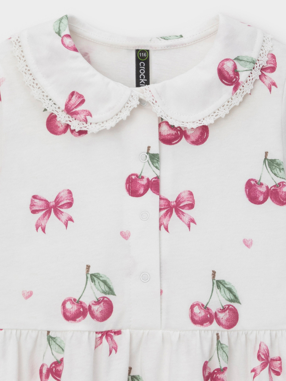 Платье для девочки, артикул: КР 5932-1, цвет: сахар, фото 2