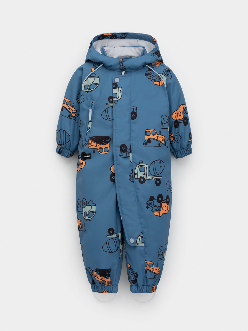 Комбинезоны утепленные для мальчика, артикул: ВК 60085/н/80 Ал, цвет: синий, фото 2