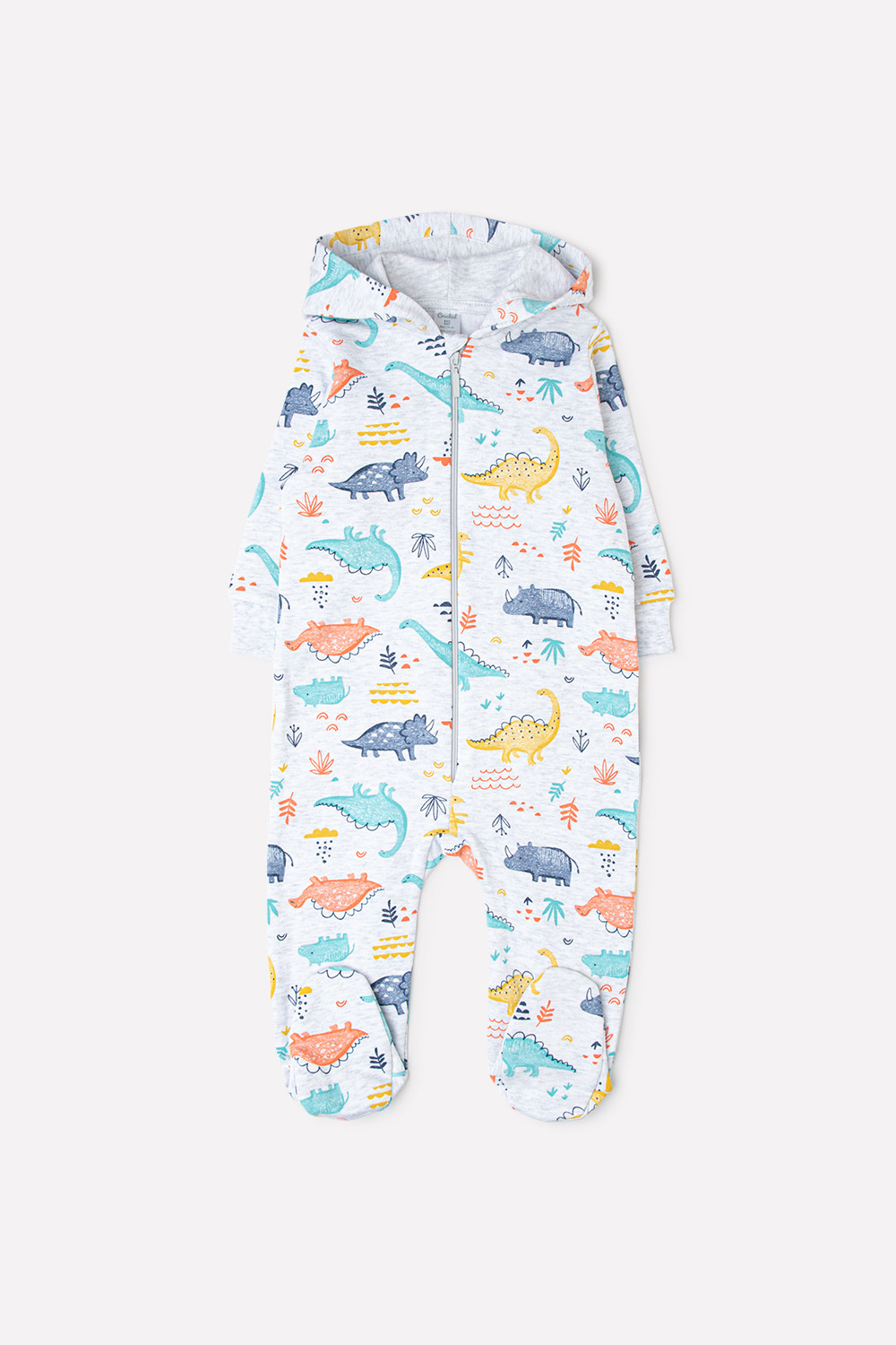 Комбинезон для новорожденных, артикул: К 6344, цвет: светло-серый5, фото 2