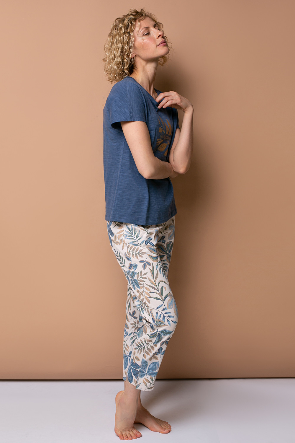 Комплекты для дома для мам, артикул: Е 20022, цвет: синий, фото 2