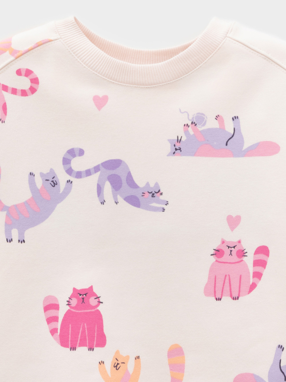 Свитшоты для девочки, артикул: КР 302943, цвет: сахар, фото 2