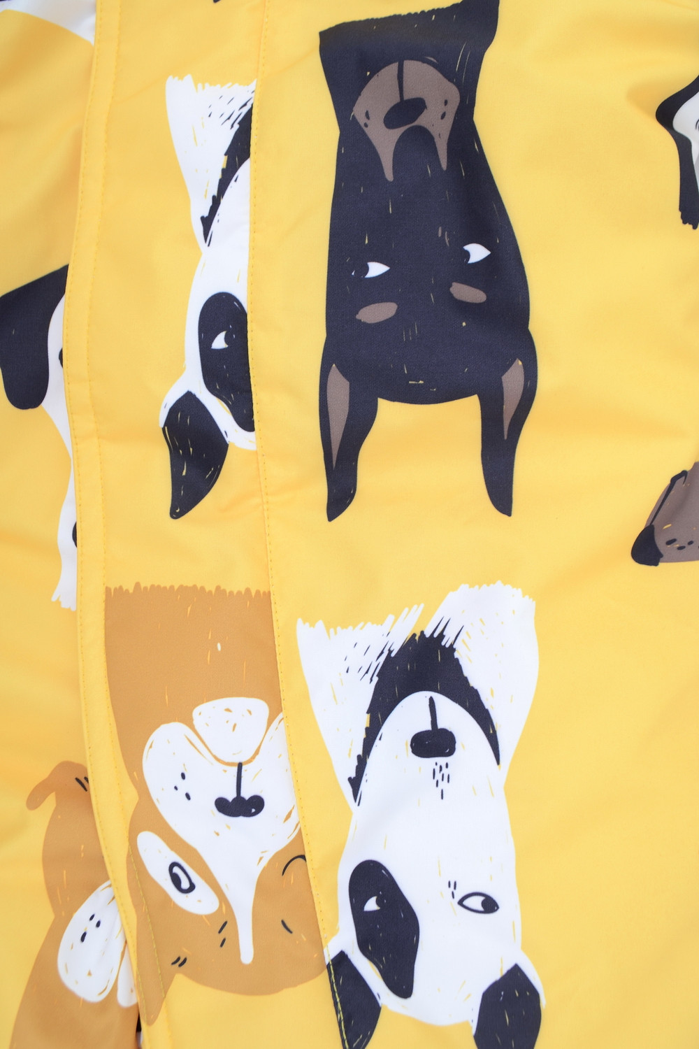 Комбинезоны утепленные для мальчика, артикул: ВК 60063/н/10 УЗГ, цвет: желтый, фото 2