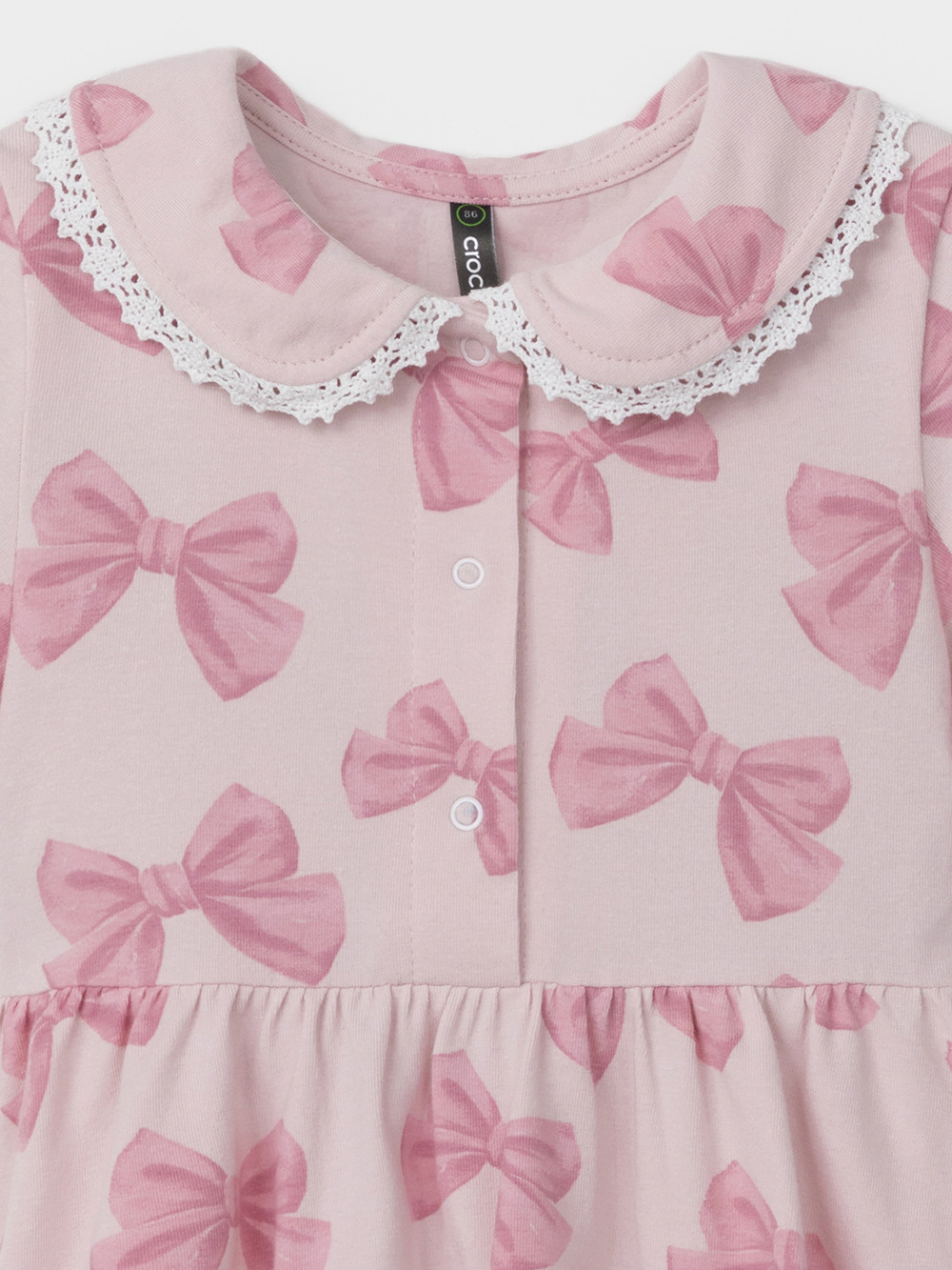 Платье для девочки, артикул: КР 5980, цвет: светло-розовый, фото 2