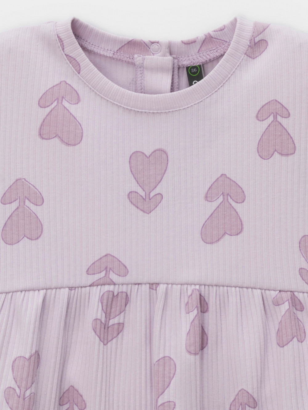 Платье для девочки, артикул: КР 5963, цвет: фиолетовый, фото 2