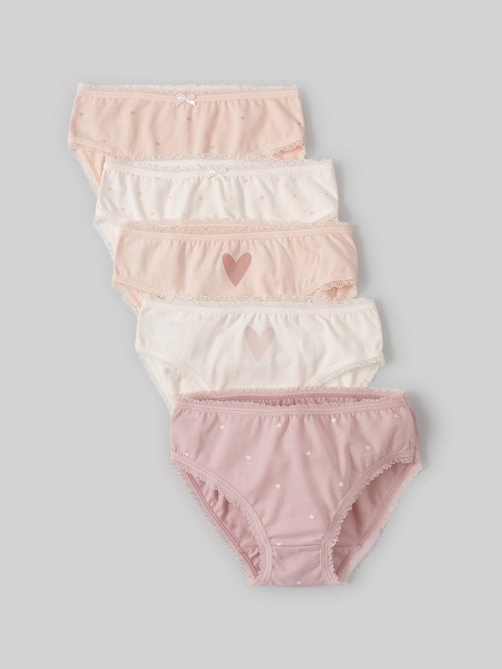 Трусы для девочки, артикул: МП 1931-5уп, цвет: розовый, фото 2