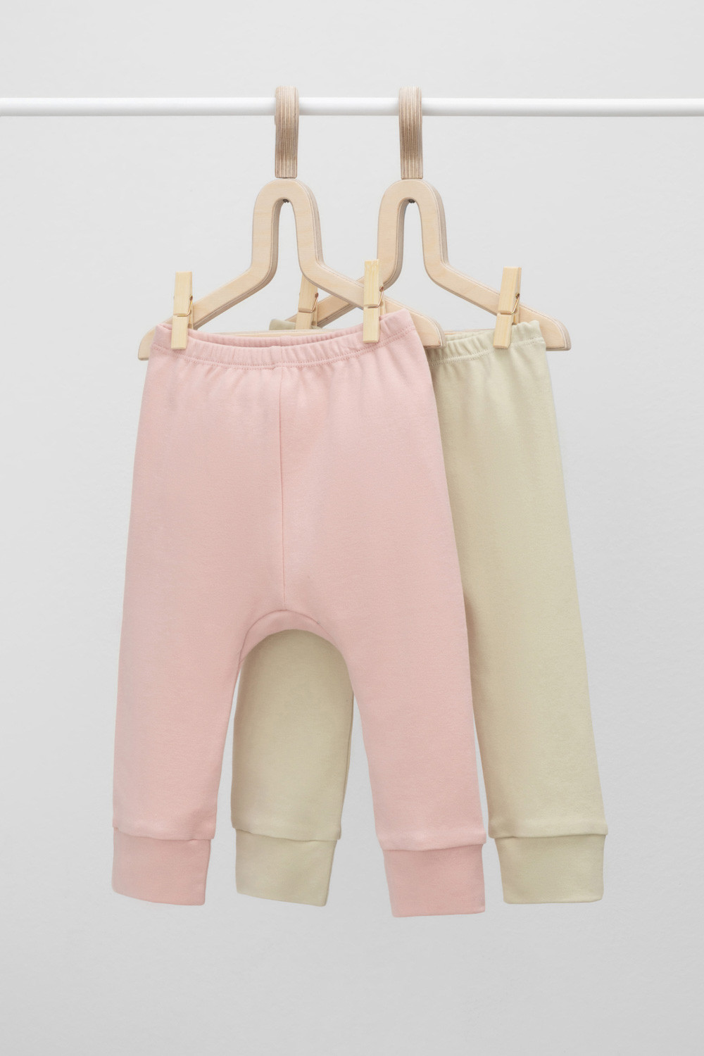 Брюки для новорожденных, артикул: К 4718-2уп, цвет: розовый, фото 2