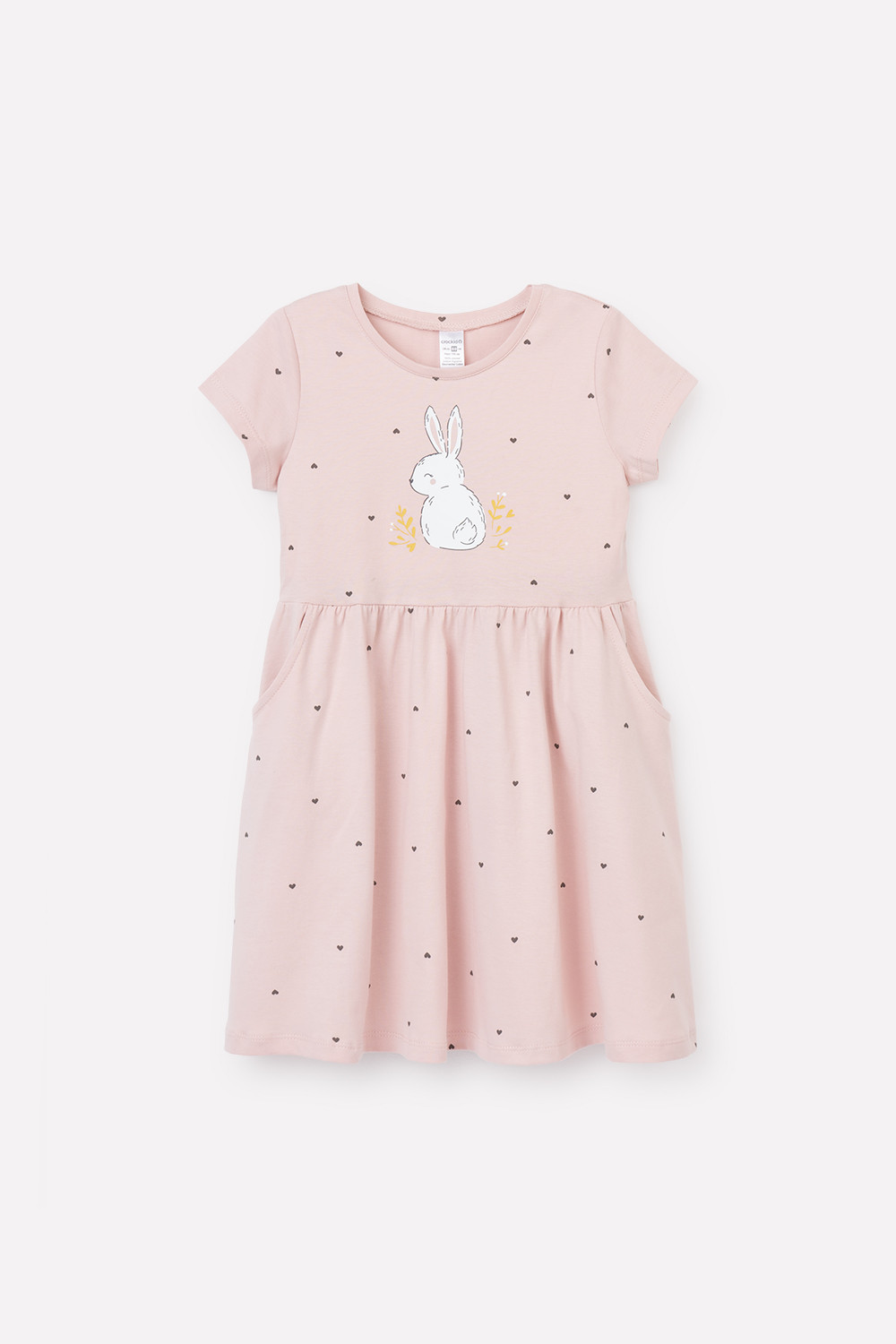 Платье для девочки, артикул: К 5754, цвет: розовый, фото 2