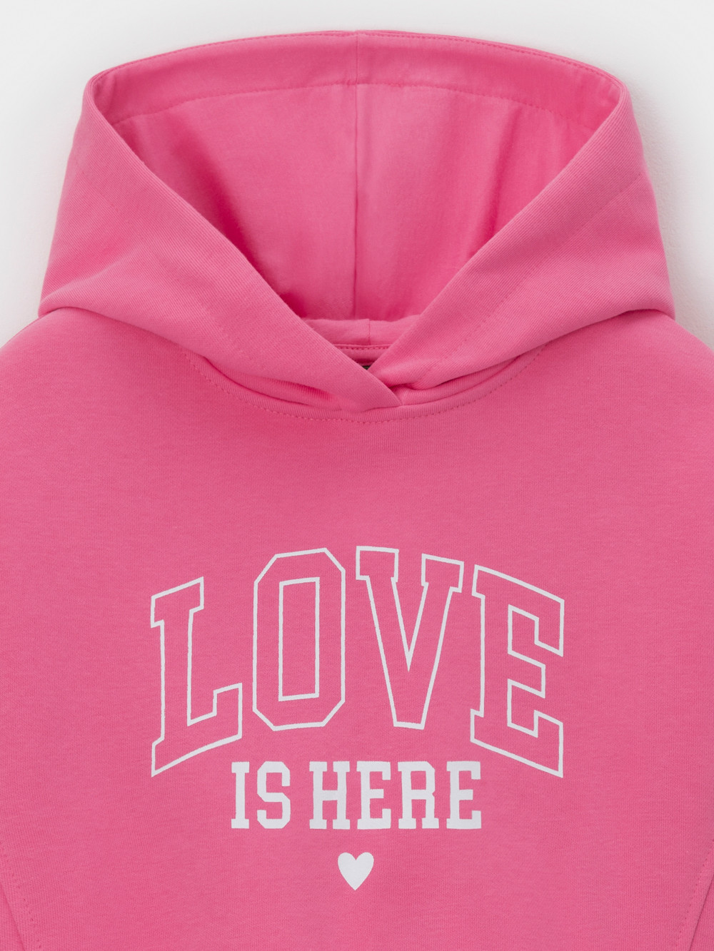 Худи для девочки, артикул: КР 302811, цвет: ярко-розовый, фото 2