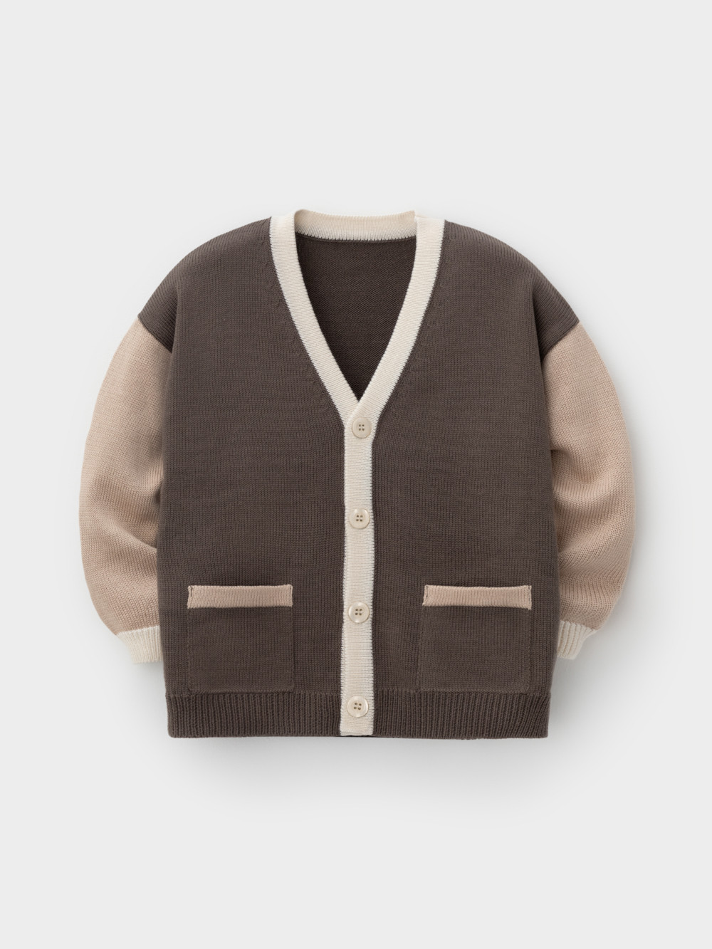 Жакет для мальчика, артикул: КВ 30177, цвет: коричневый, фото 2