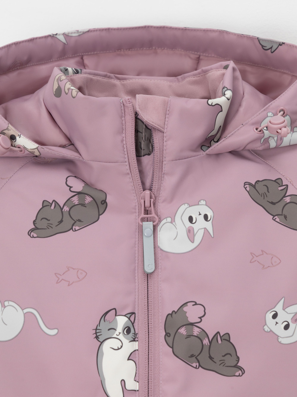 Куртка для девочки, артикул: ВК 32167/н/9 Ал, цвет: розовый, фото 2