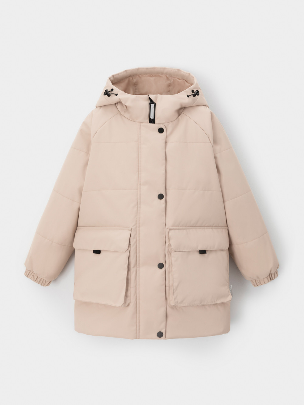 Куртка для девочки, артикул: ВК 32195/2 УЗГ, цвет: бежевый, фото 2