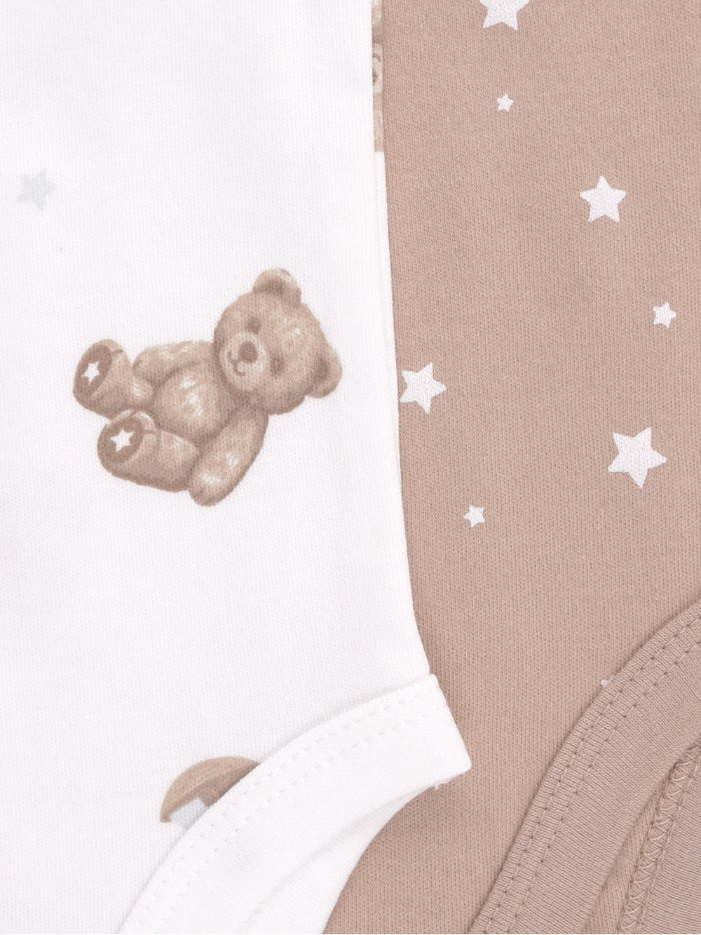 Боди для новорожденных, артикул: К 6543-2уп, цвет: бежевый, фото 2