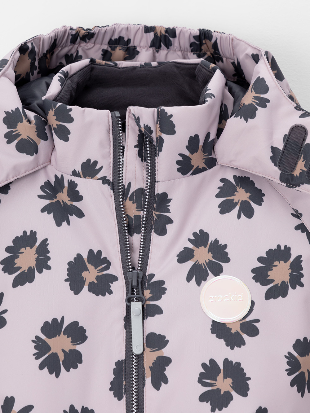 Комбинезоны утепленные для девочки, артикул: ВК 60111/н/7 УЗГ, цвет: розовый, фото 2