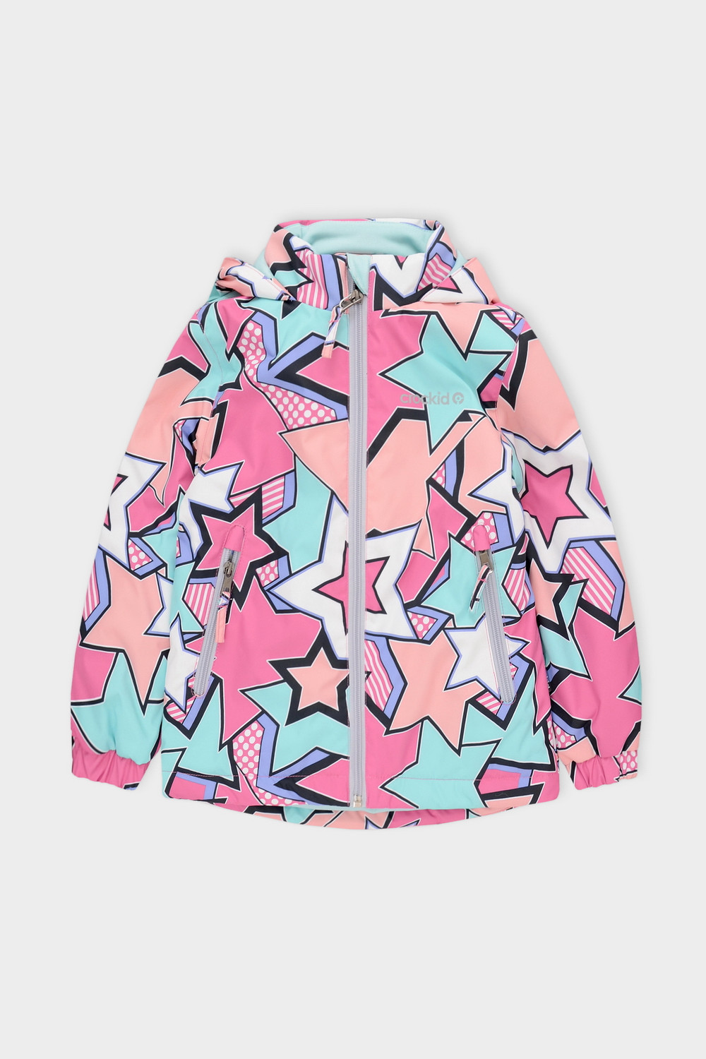 Куртка для девочки, артикул: ВК 32158/н/2 УЗГ, цвет: розовый, фото 2