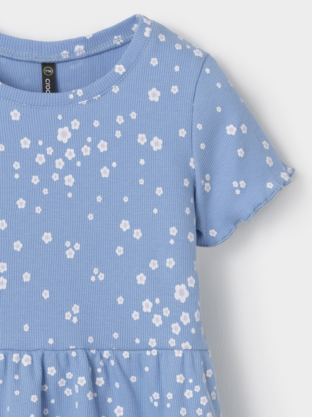 Платье для девочки, артикул: МП 5793, цвет: голубой, фото 2