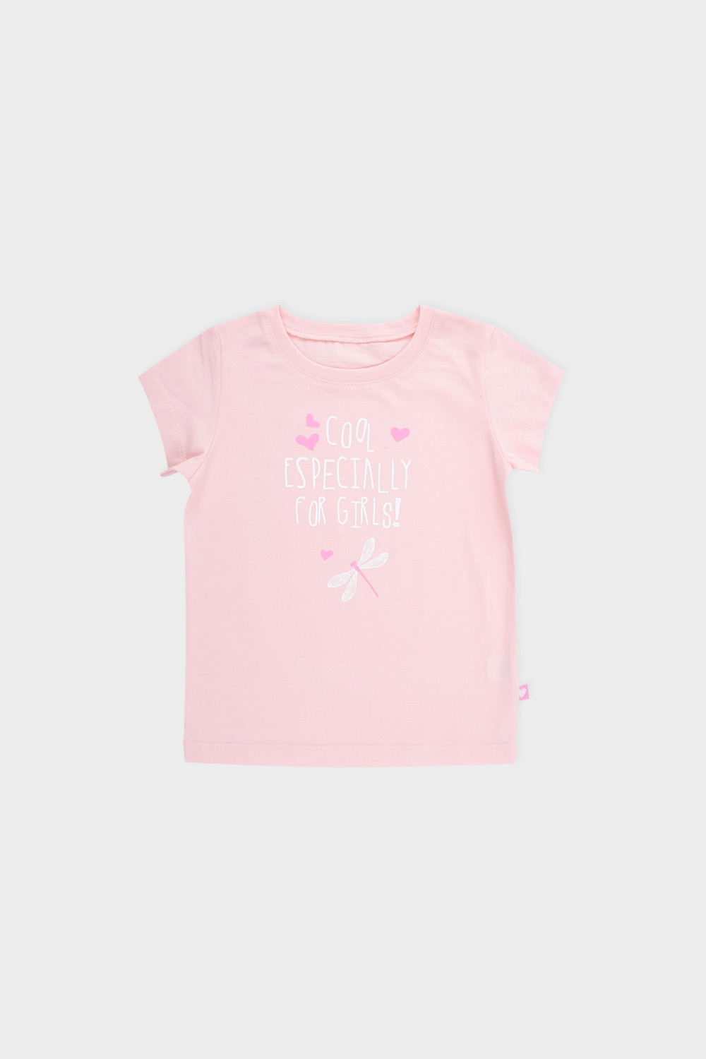 Футболка для девочки, артикул: К 301942, цвет: бежевый, фото 2