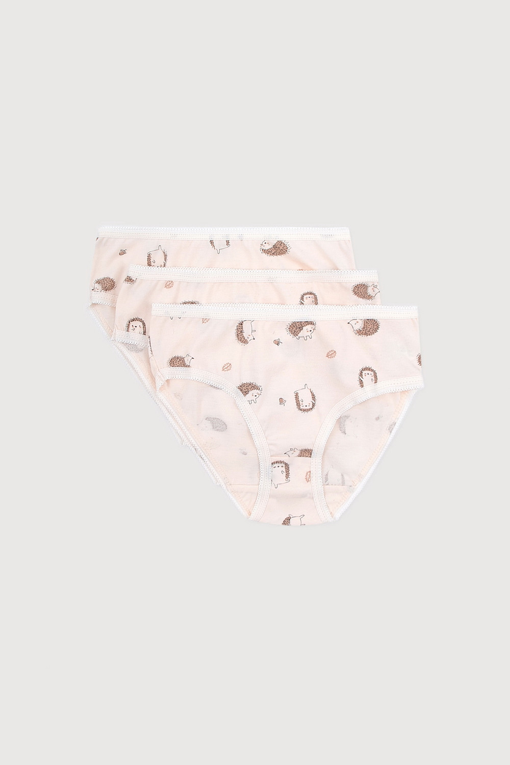 Трусы для девочки, артикул: К 1931-3уп, цвет: сливки2, фото 2