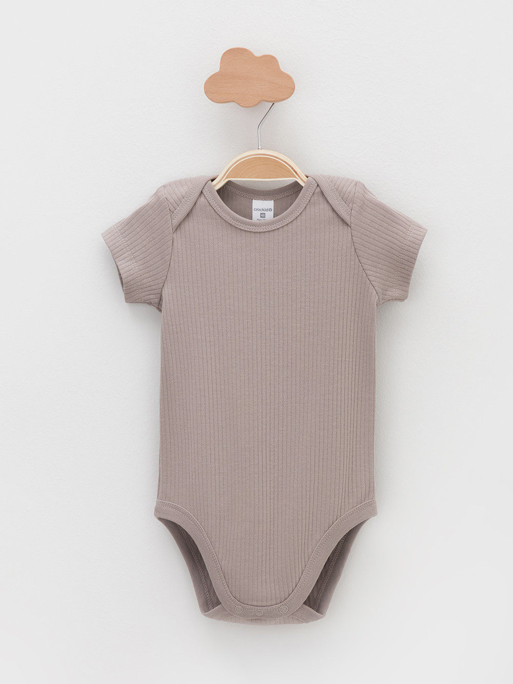 Боди для новорожденных, артикул: К 6525-2уп, цвет: кофейный, фото 2