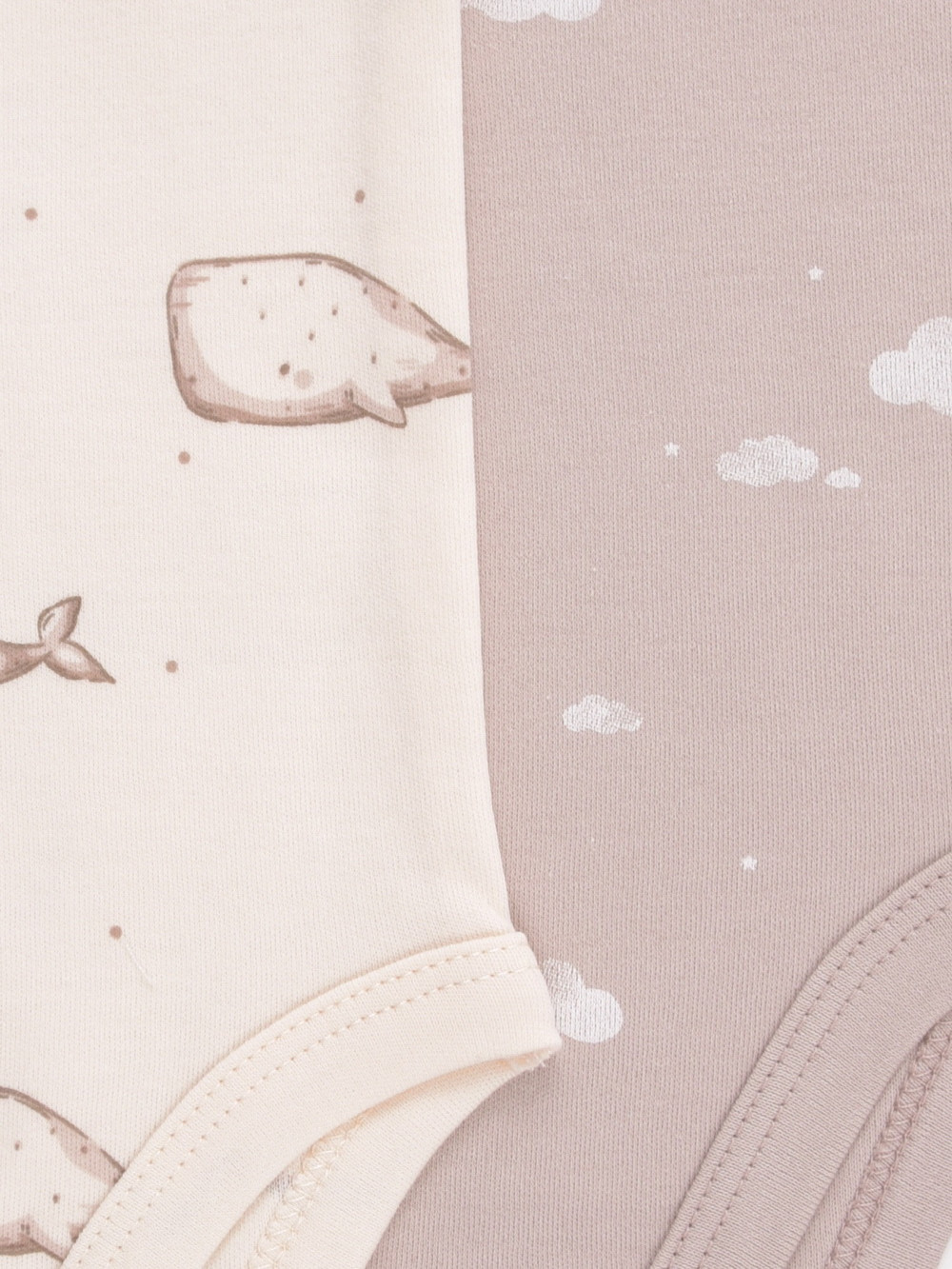 Боди для новорожденных, артикул: К 6542-2уп, цвет: светло-бежевый, фото 2