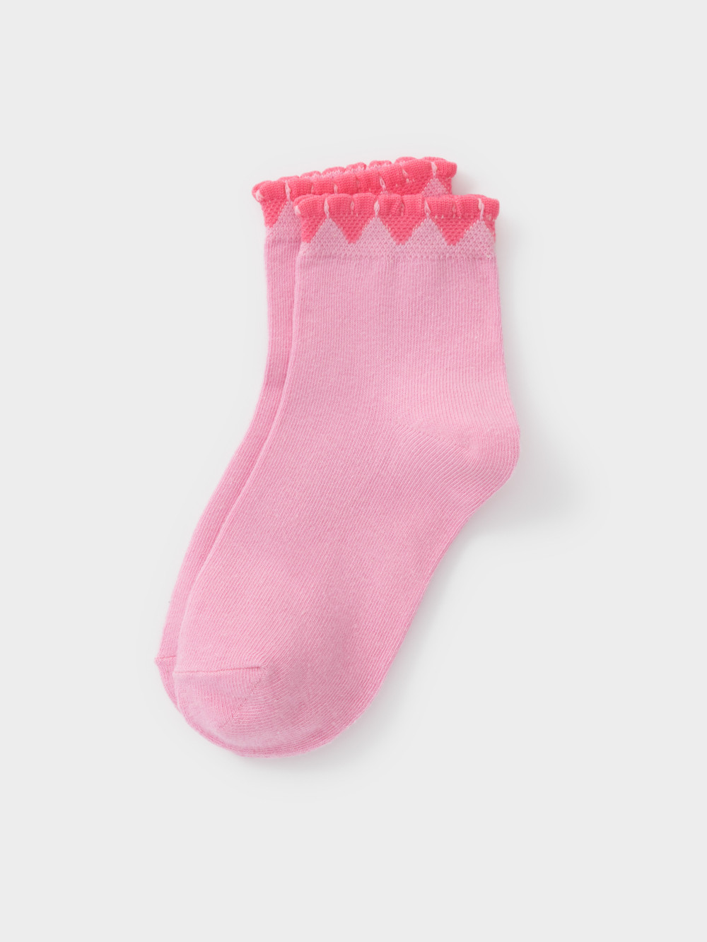 Носки для девочки, артикул: К 9710/1 ФВ, цвет: розовый, фото 2