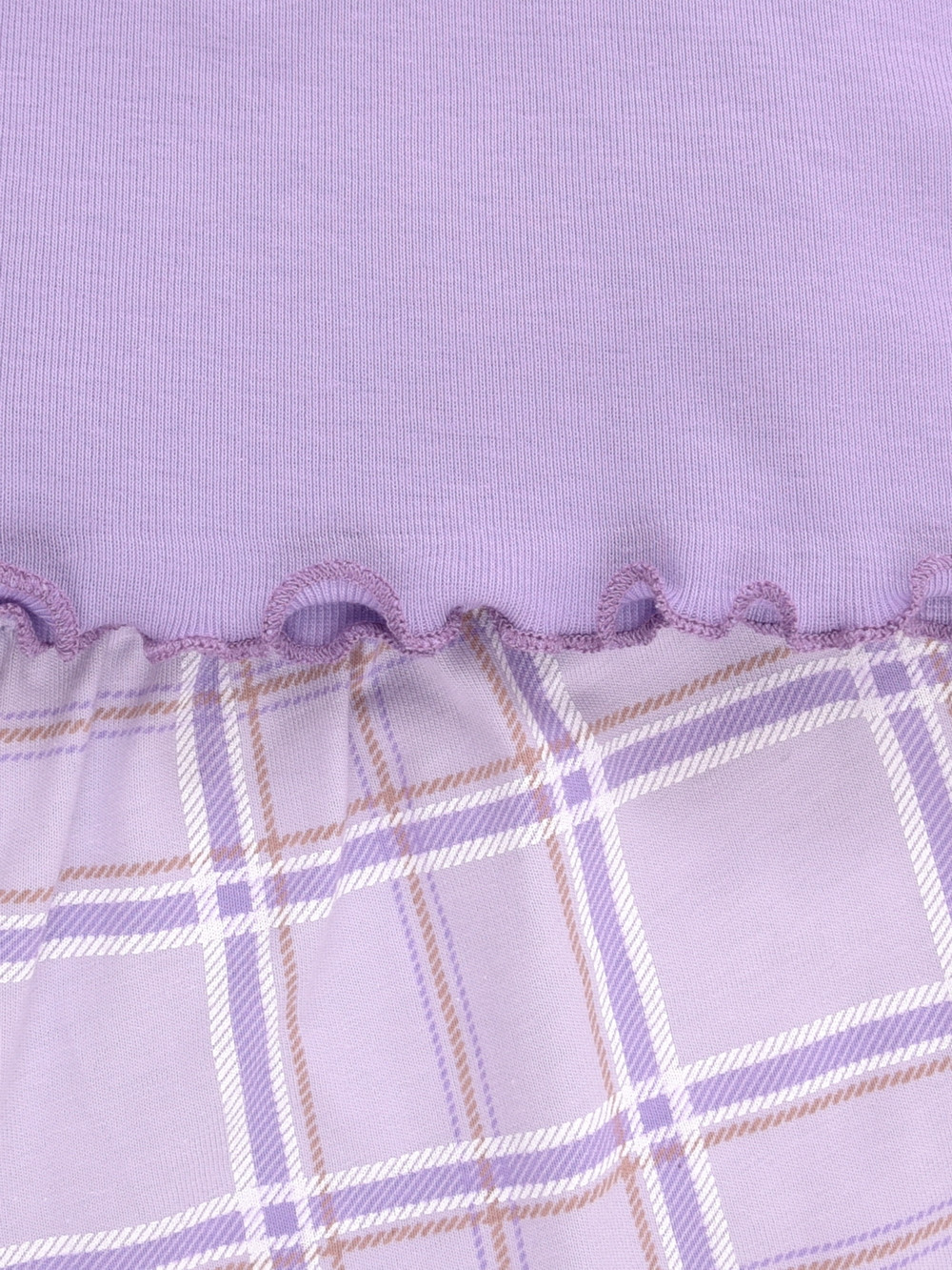 Пижама для девочки, артикул: К 1645, цвет: фиолетовый, фото 2