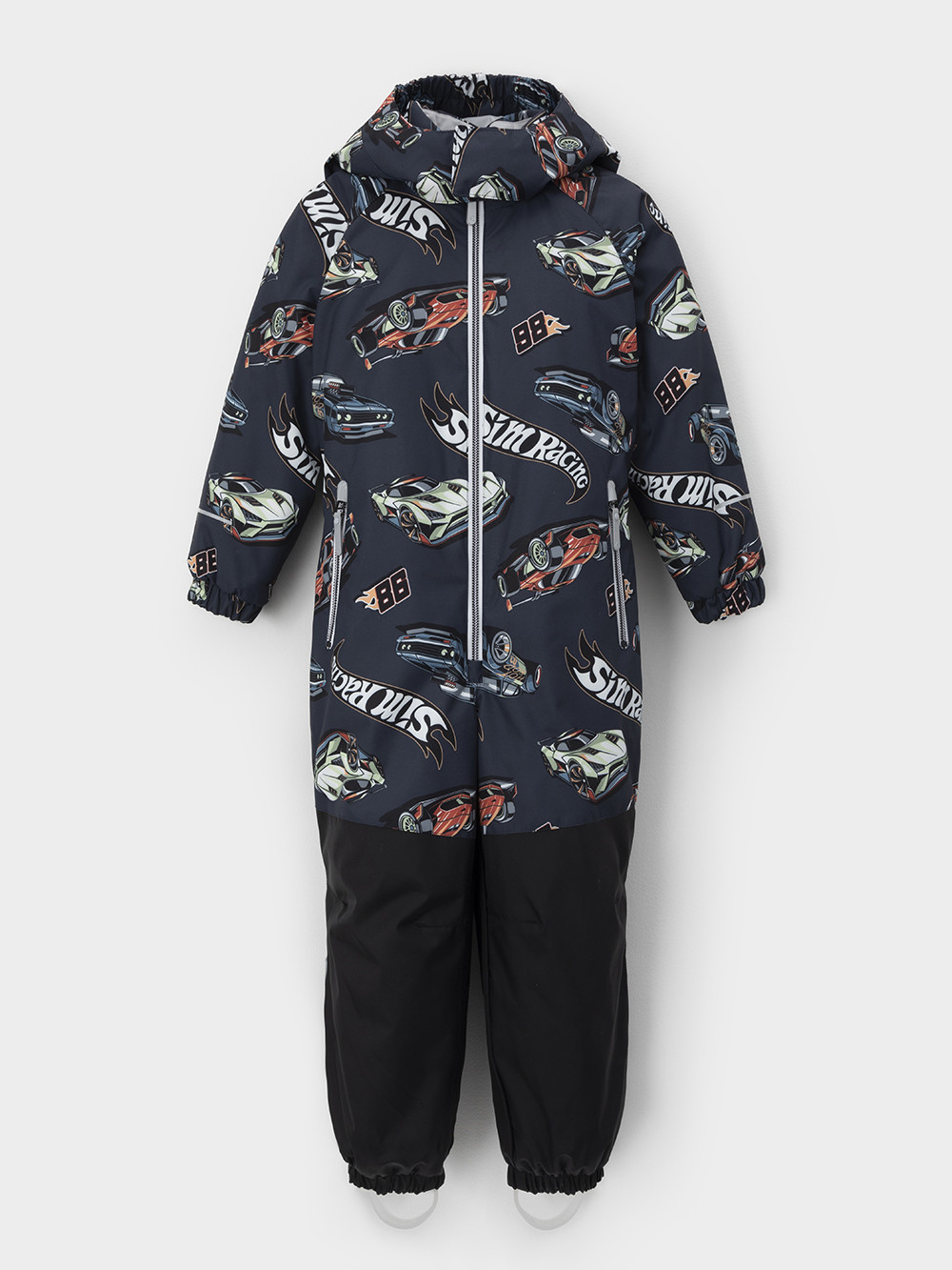 Комбинезоны утепленные для мальчика, артикул: ВК 60111/н/9 УЗГ, цвет: темно-серый, фото 2