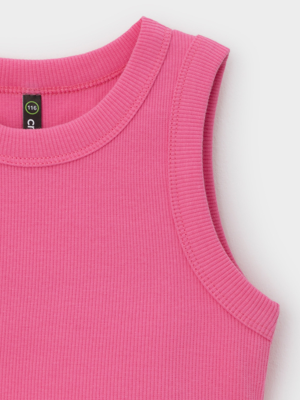 Футболка для девочки, артикул: КР 303013, цвет: ярко-розовый, фото 2