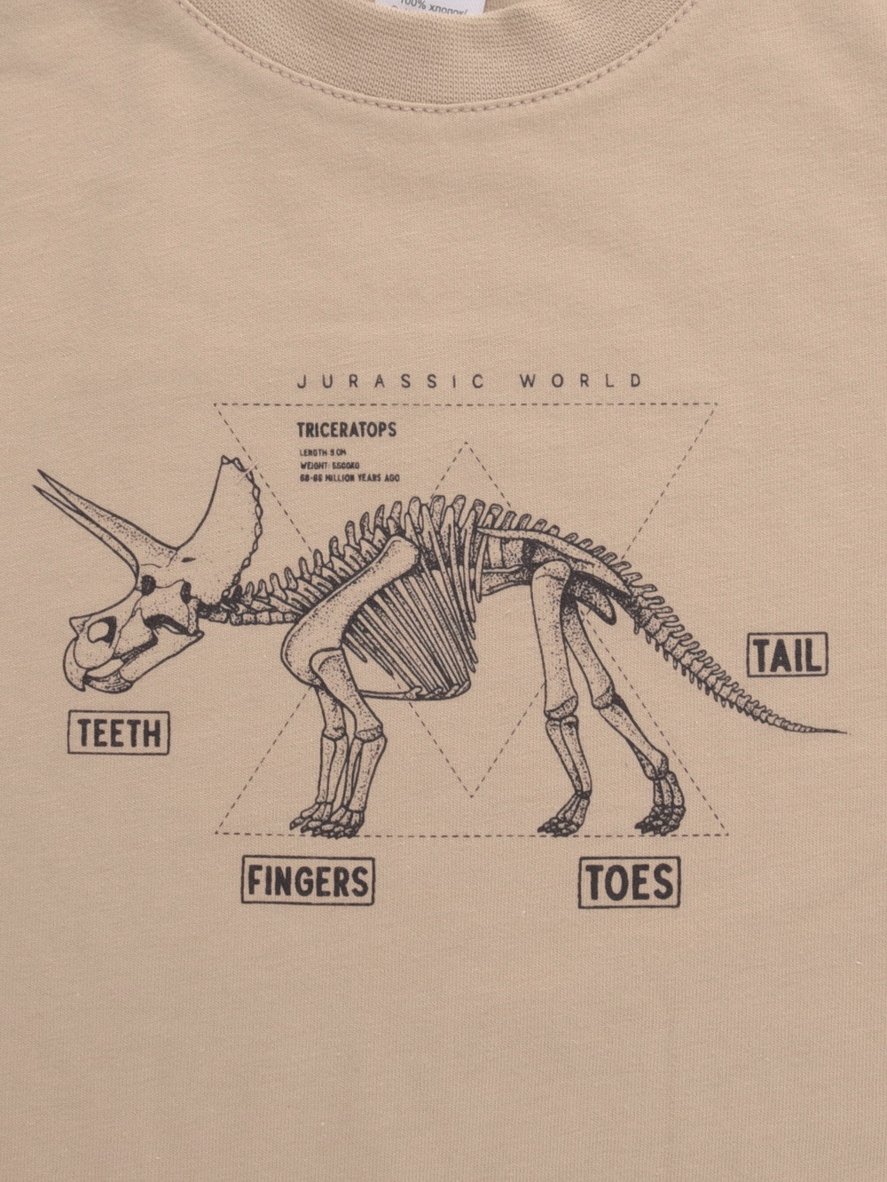 Пижама для мальчика, артикул: К 1599, цвет: бежевый, фото 2