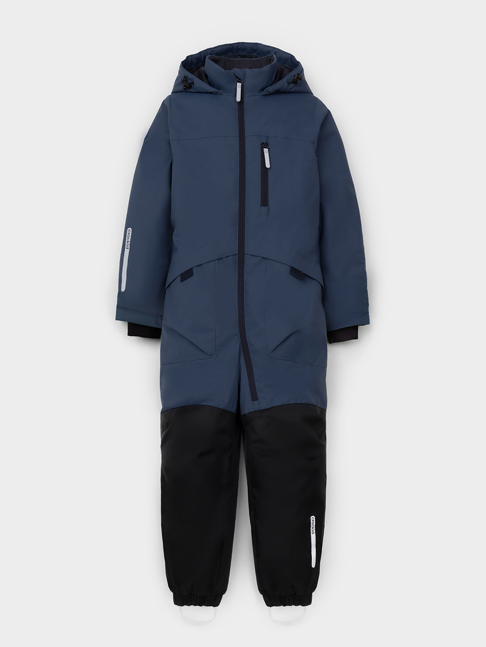 Комбинезоны утепленные для мальчика, артикул: ВК 60137/3 ГР, цвет: синий, фото 3