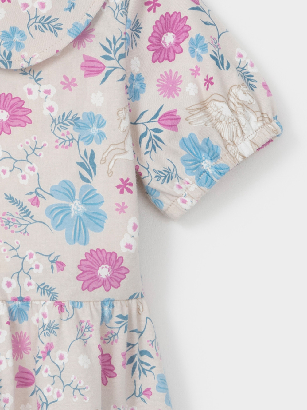 Платье для девочки, артикул: КР 5971, цвет: светло-бежевый, фото 3