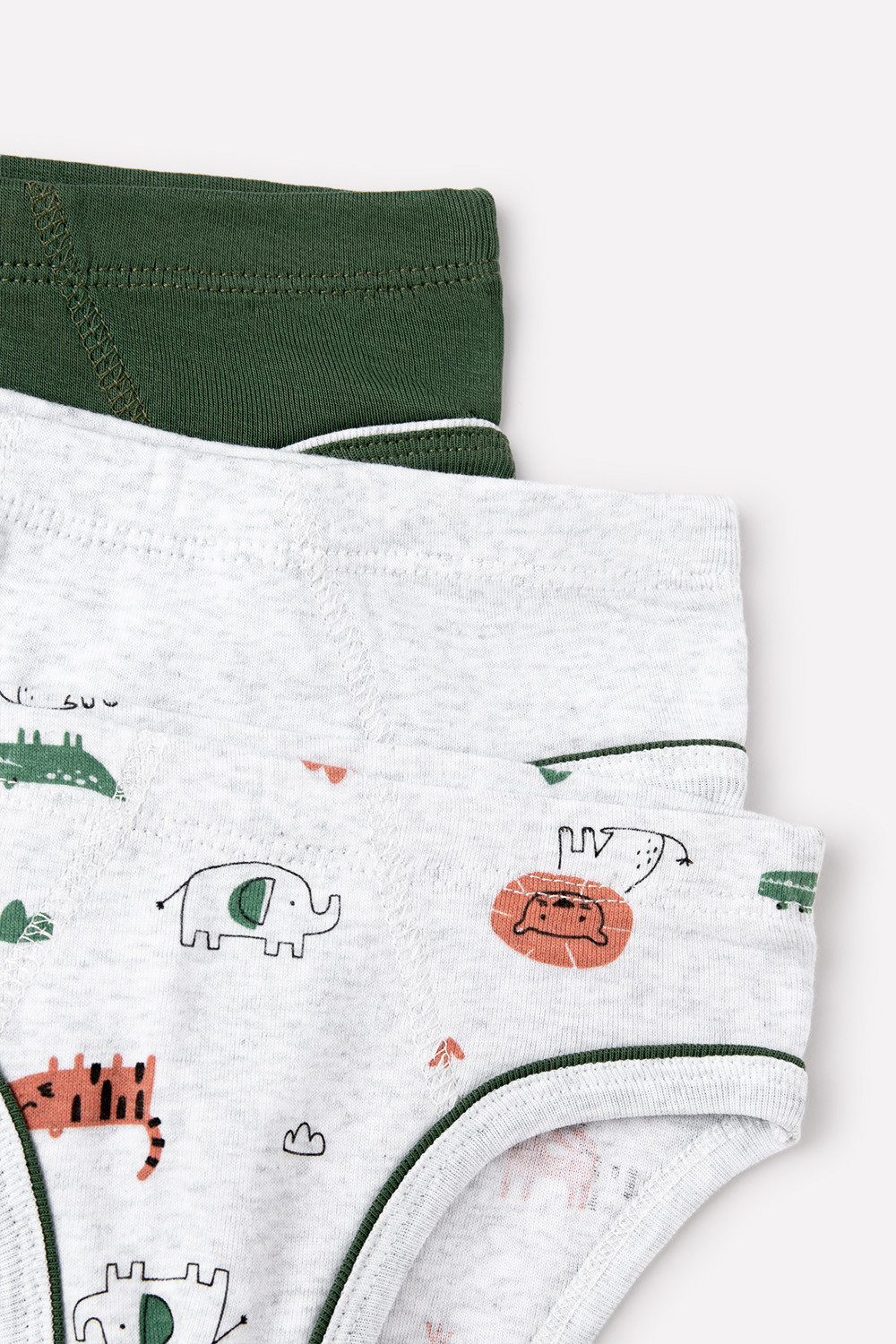 Трусы для мальчика, артикул: К 1928-3уп, цвет: зеленый, фото 3