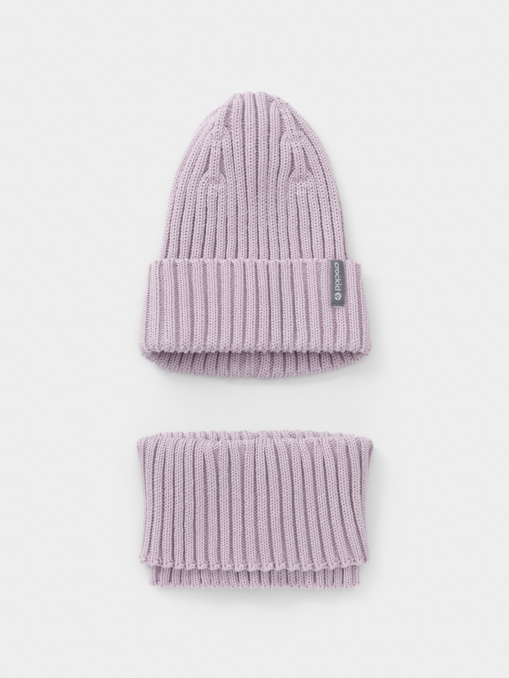 Комплект вязаный для девочки, артикул: КВ 22021, цвет: фиолетовый, фото 3