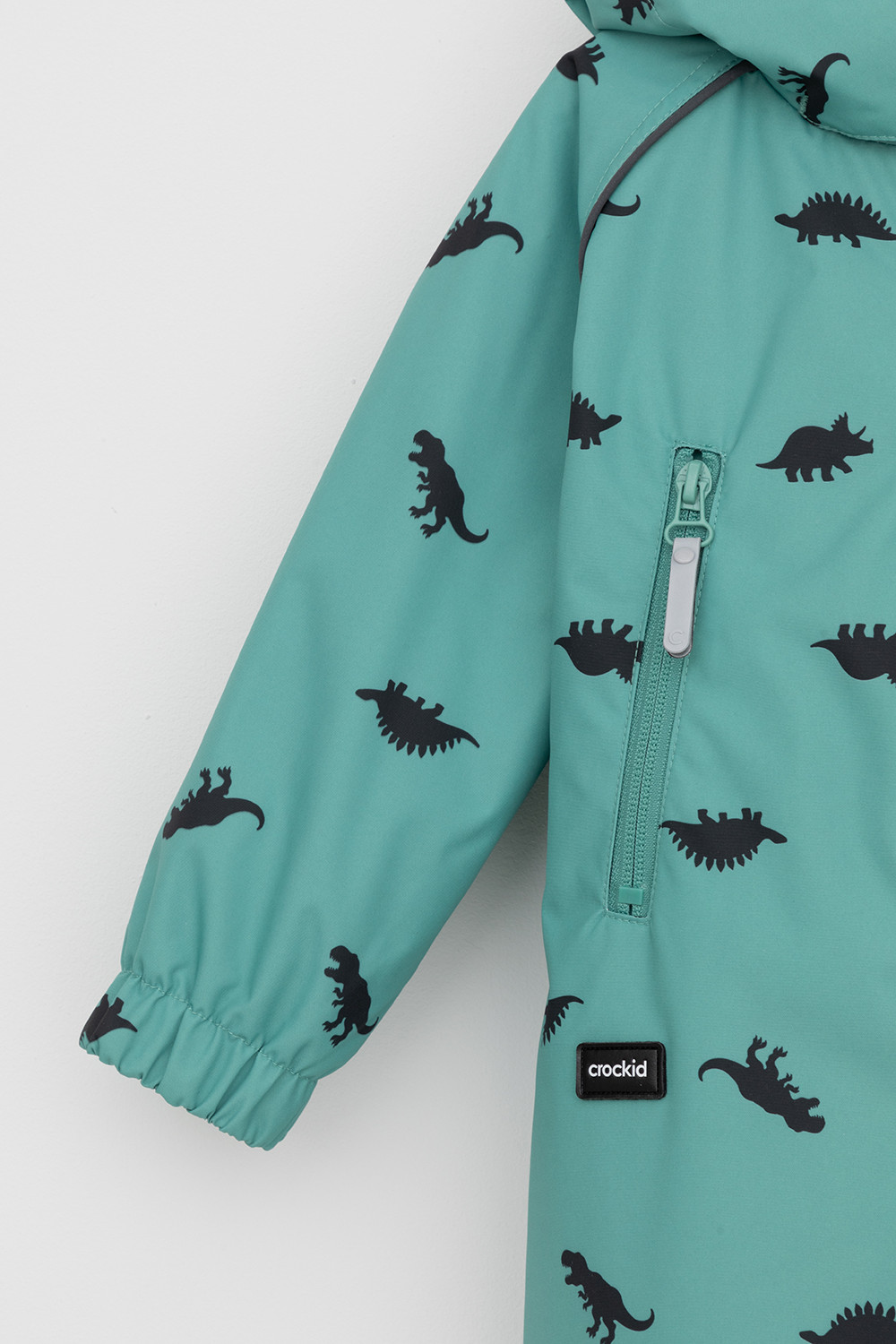 Комбинезоны утепленные для мальчика, артикул: ВК 60088/н/18 Ал, цвет: зеленый, фото 3