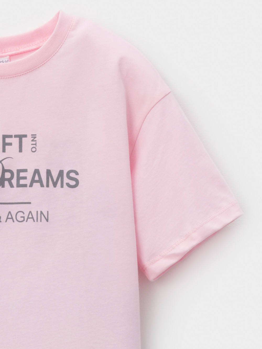 Пижама для девочки, артикул: МП 1666, цвет: светло-розовый, фото 3