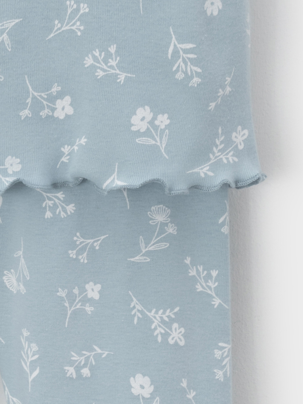 Пижама для девочки, артикул: К 1632, цвет: голубой, фото 3