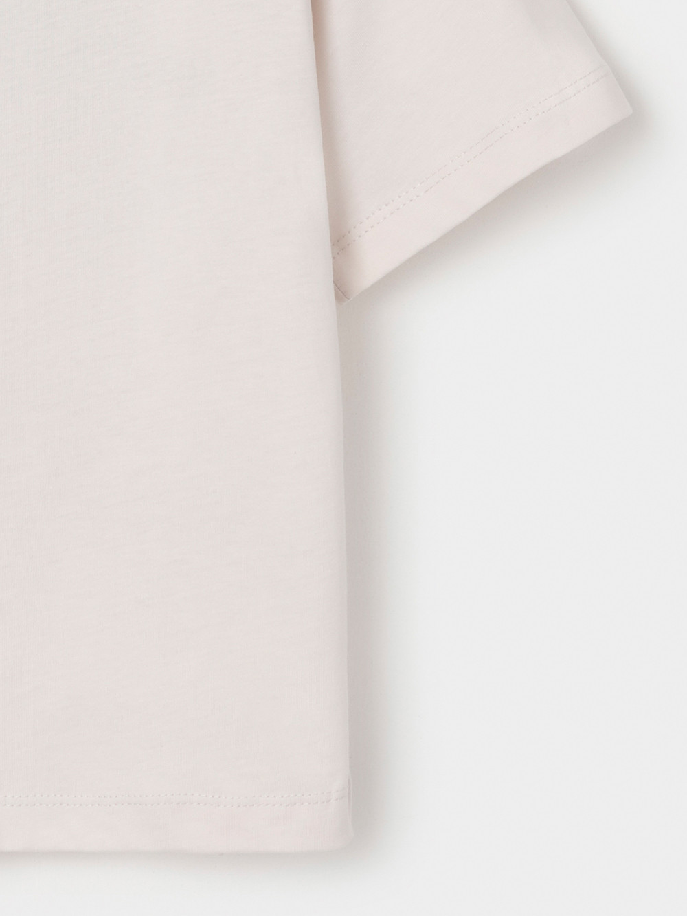 Футболка для девочки, артикул: МП 303090, цвет: бежевый, фото 3