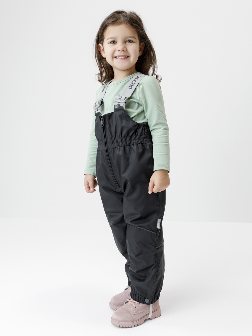 Брюки утепленные, артикул: ВК 46016/26/1 ГР, цвет: черный, фото 3