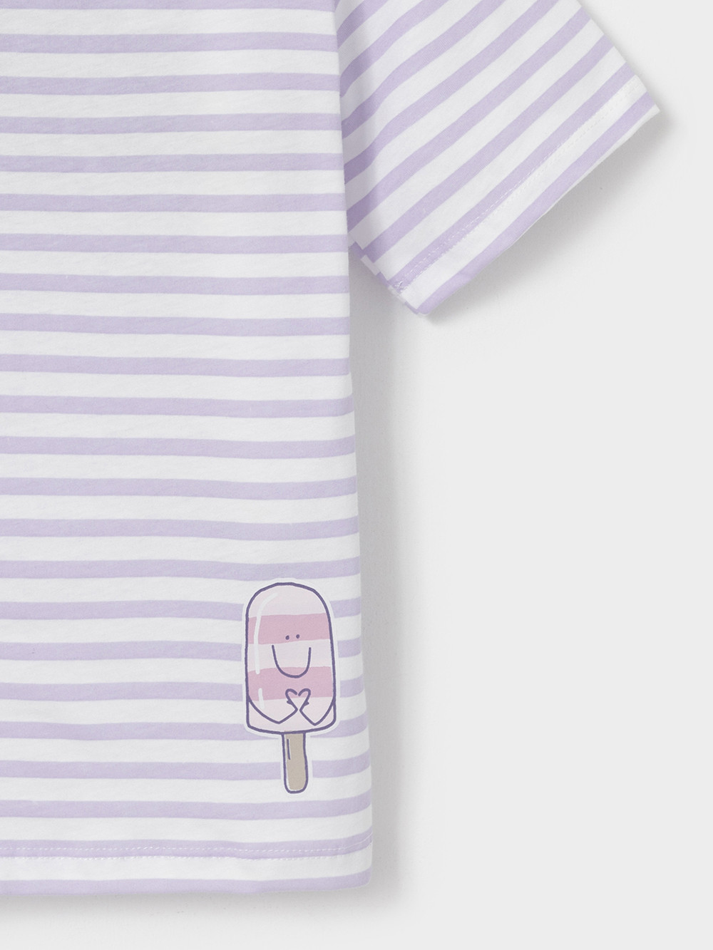 Футболка для девочки, артикул: КР 302940, цвет: фиолетовый, фото 3