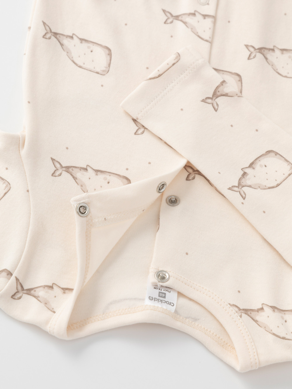 Комбинезон для новорожденных, артикул: К 6535-2уп, цвет: светло-бежевый, фото 3