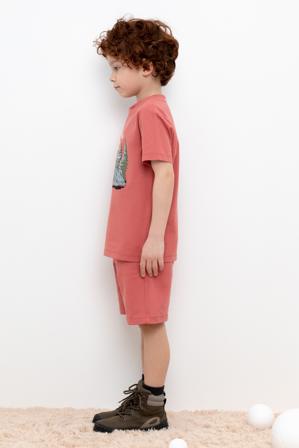 Шорты для мальчика, артикул: КР 400604, цвет: розовый, фото 3