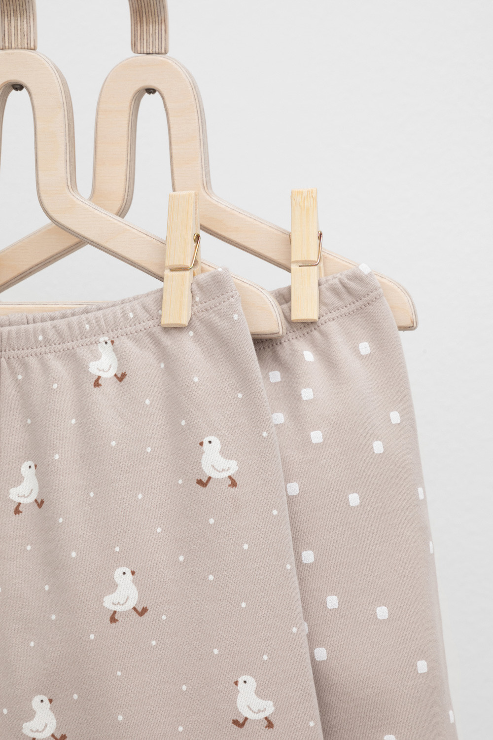 Брюки для новорожденных, артикул: К 4718-2уп, цвет: бежевый, фото 3