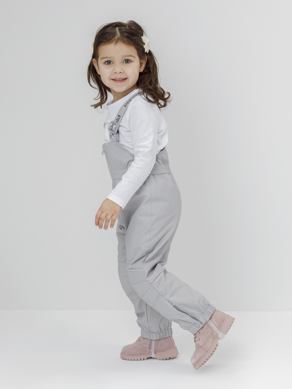 Брюки утепленные, артикул: ВК 46016/26/3 ГР, цвет: серый, фото 3