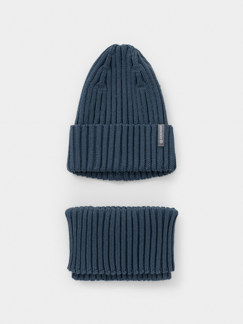 Комплект вязаный для мальчика, артикул: КВ 22021, цвет: синий, фото 3